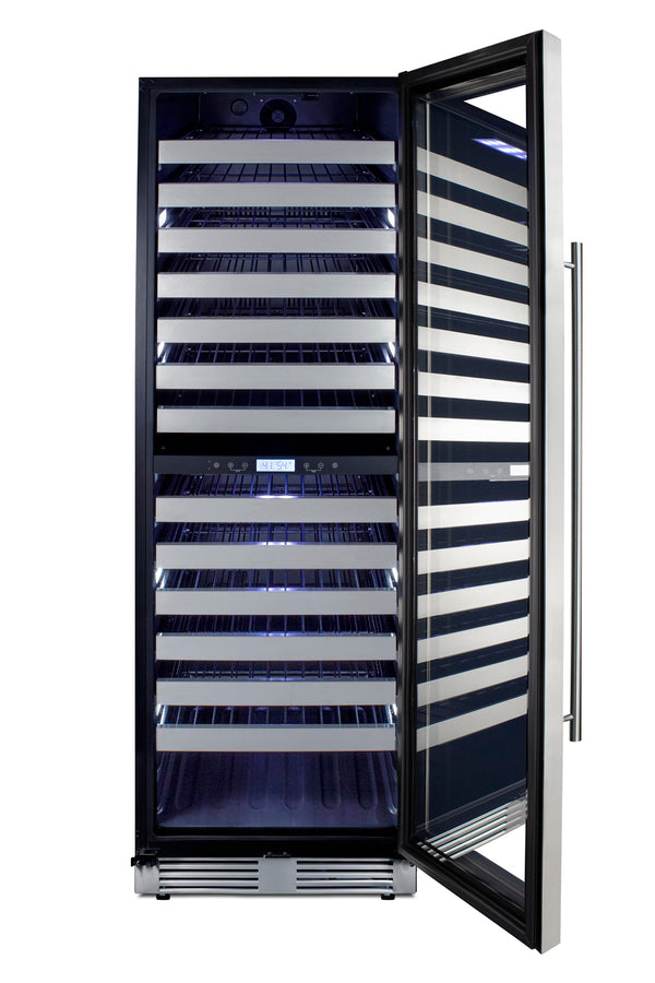 Summit Dual Zone Reach in Wine Cellar, 163 Bottle