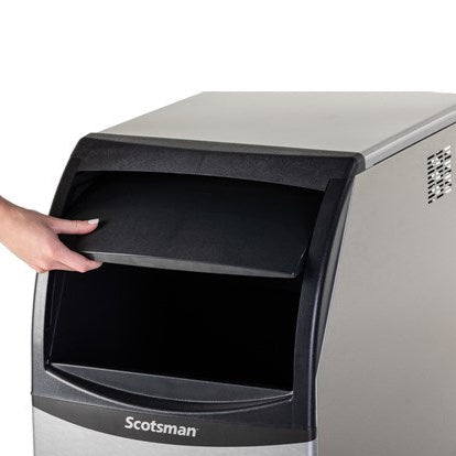 Scotsman 140 lb Undercounter Flake Ice Machine with Storage
