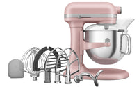 KitchenAid KSM70SNDXDR 7 QT Bowl-Lift Stand Mixer, Light Pink