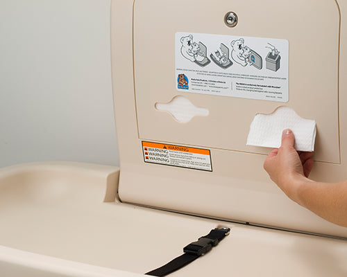 Koala Kare Sanitary Changing Table Liners, Disposable, 500 /Case