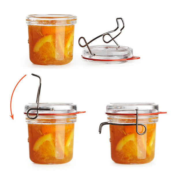 Luigi Bormioli 25 Oz Lock-Eat Food Jar - 12160/01