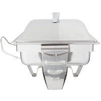 Vollrath Maximillian Steel 9 Qt Full Size Rectangle Chafing Dish