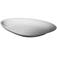 Cameo Pearl 8"  Plate Triangular, 36 /Case