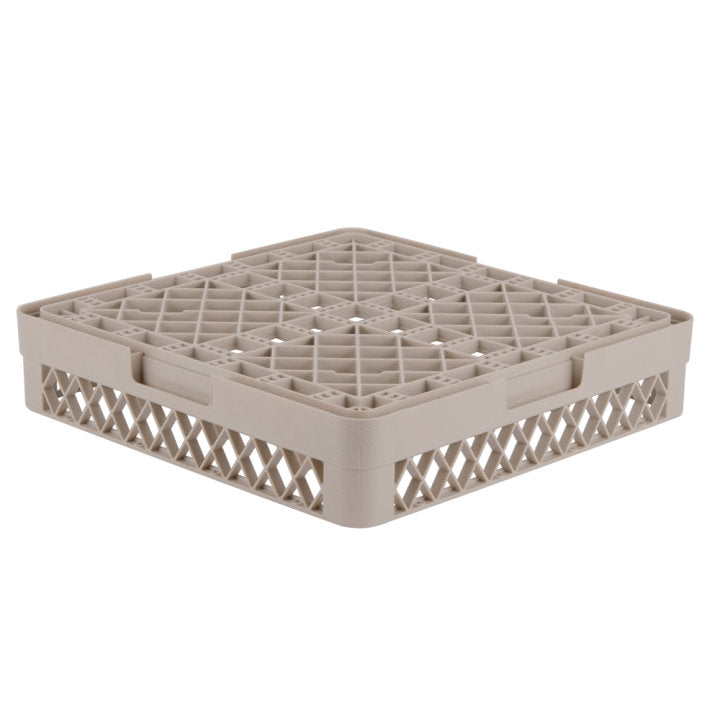 Vollrath Glass Rack with 16 Compartments & 4 Extenders - Beige