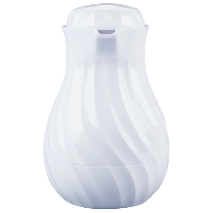 Vollrath Tilt & Pour 64 Oz Insulated Beverage Server, White