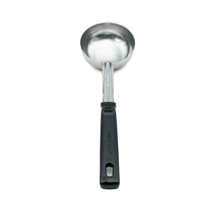 Vollrath 4 Oz Solid Spoodle, Black Handle