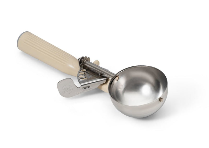 Vollrath 3.25 Oz Disher #10, Ivory Handle