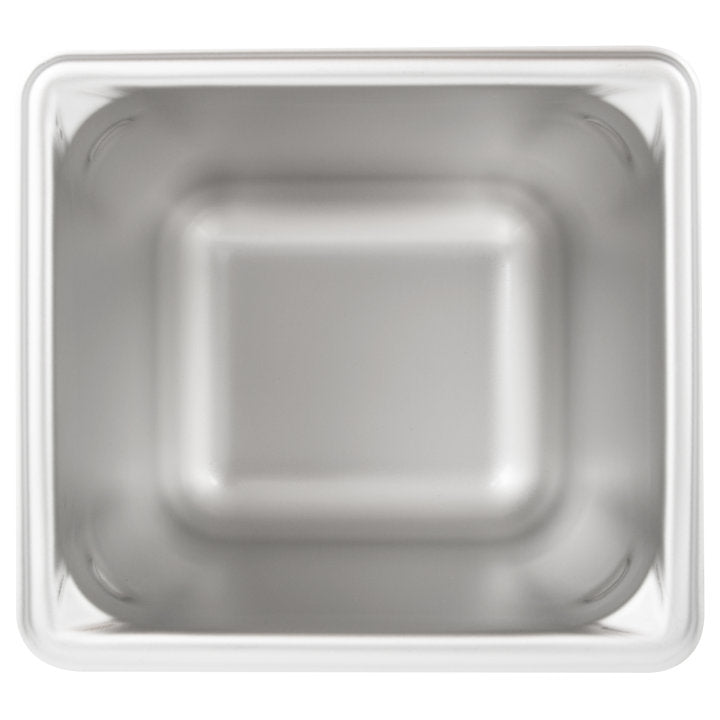 Vollrath Super Pan V 1/6 Size Steam Table Pan, 6" Deep, Stainless Steel