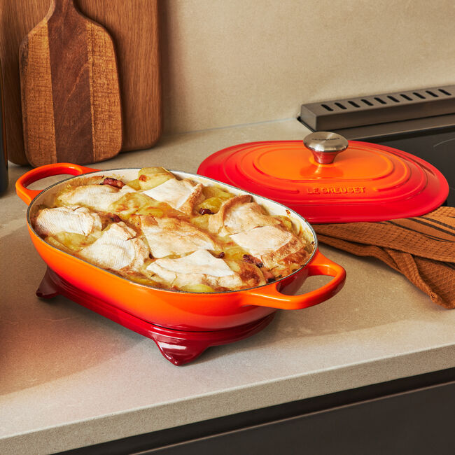 Le Creuset 3.4L Oblong Casserole, Oyster