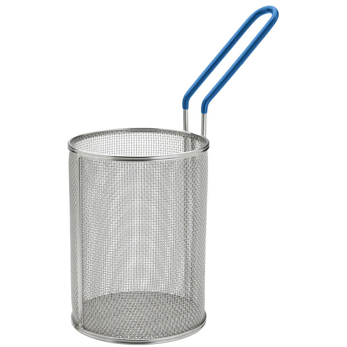 Winco 5.25" Round Small Pasta Boil Basket, 7" high