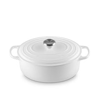 Le Creuset White 4.7 Litre Oval French Oven