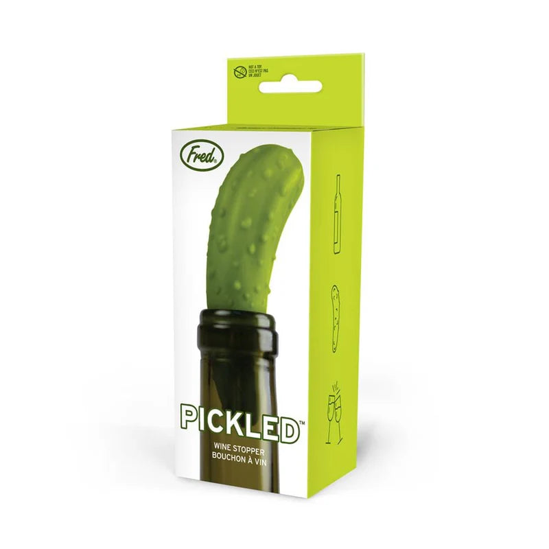 Fred Pickle Bottle Stopper