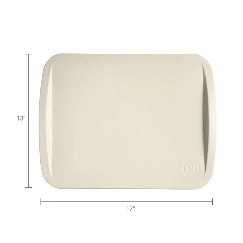 Emile Henry Maestro Pizza Stone, Cream