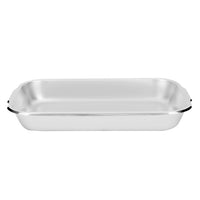 Vollrath 15" x 10" x 2" Baking & Roasting Pan with Handles, Stainless Steel