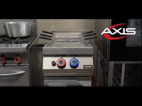 Axis 10 Gallon Pasta Cooker with Single Well, Natural Gas