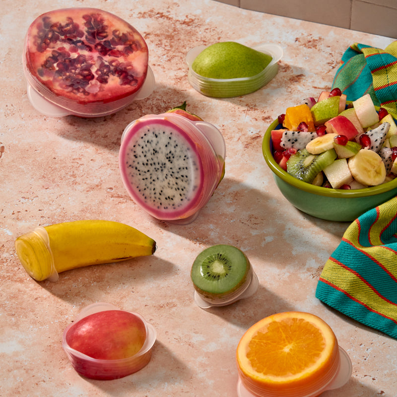 Danesco Silicone Produce Savers - Set of 7