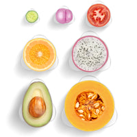 Danesco Silicone Produce Savers - Set of 7
