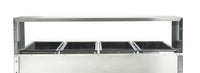 Vollrath Single Deck Cafeteria Sneeze Guard 61" x 10" x 13"