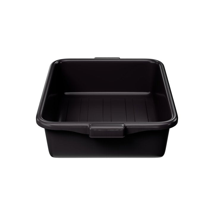 Vollrath 1521B-06 Black Bus Bin, 5" Deep