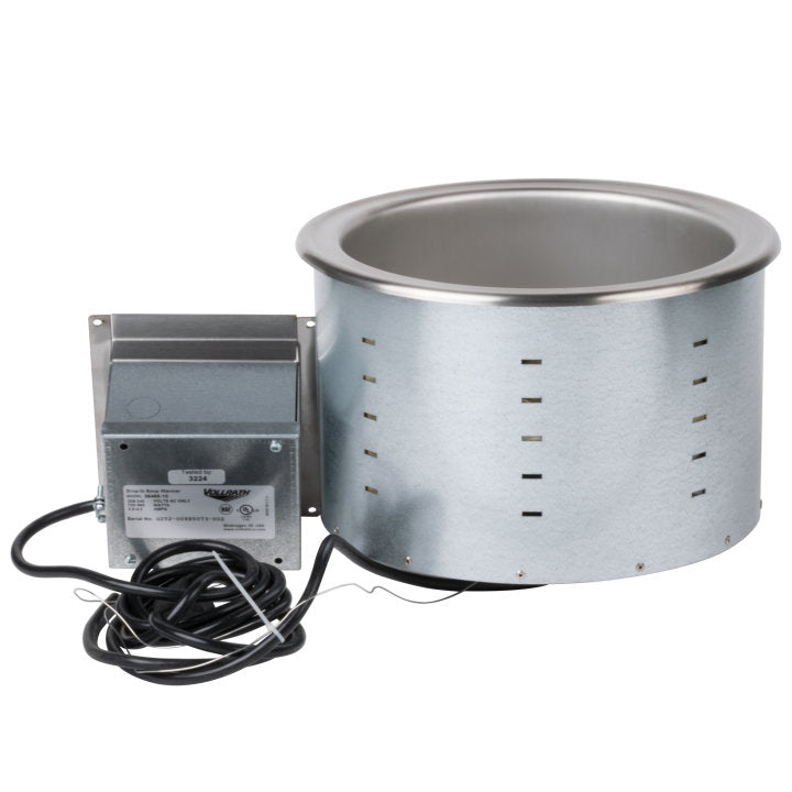 Vollrath 11 Qt Drop-In Soup Warmer with Thermostat Mounted Control