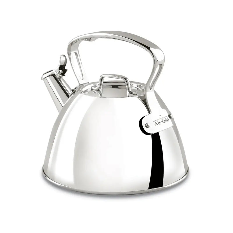 All-Clad Stainless Steel Stovetop Tea Kettle, 2 quart