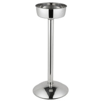 Vollrath Single Bottle Wine Bucket Stand, Stainless Steel