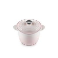 Le Creuset 2 Litre Enamelled Cast Iron Rice Pot, Shell Pink