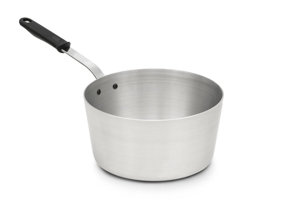 Vollrath 682185 Wear-Ever 8.5 Quart Sauce Pan Aluminum with Silicone Handle