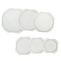 Danesco Silicone Stretch Lids - Round - Set of 6