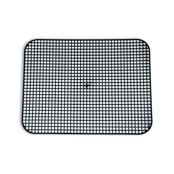 Vollrath 16" x 12.5" Rectangle Non Skid Mat, Black