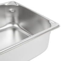 Vollrath Super Pan V 1/2 Size Steam Table Pan, 4" Deep, Stainless Steel
