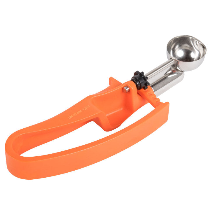 Vollrath 0.33 Oz Squeeze Disher #100, Orange Handle