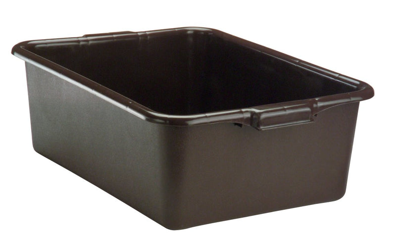 Vollrath Brown Bus Bin, 7" Deep