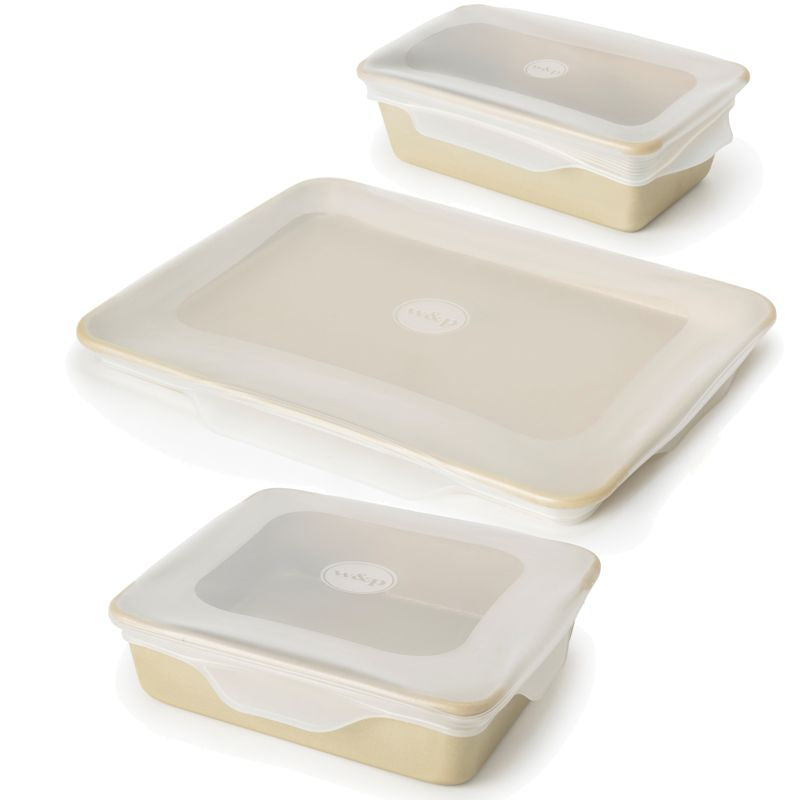 Danesco Silicone Stretch Lids - Set of 3