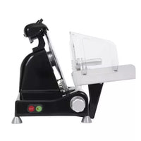 R.G.V. Luxury 8" Meat Slicer with Black Base & Knobs 0.19 HP