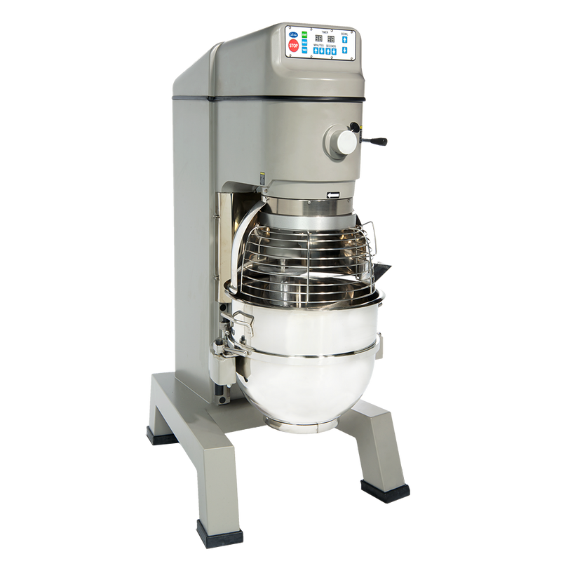 Globe 60 QT Planetary Pizza Floor Mixer with Guard 2-Speed, 3 HP
