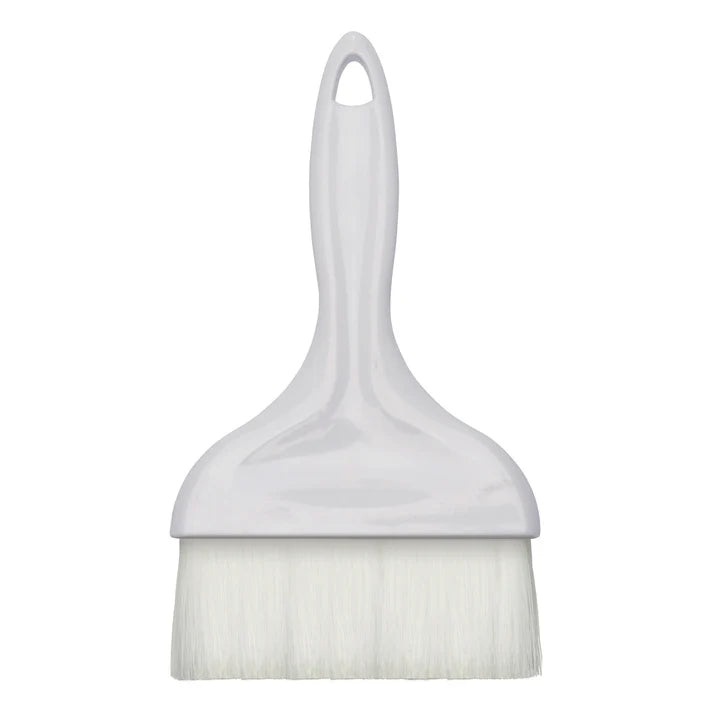 Winco 4" Nylon Wide Pastry Brush, White