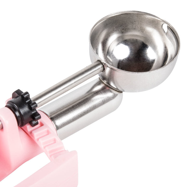Vollrath 0.54 Oz Squeeze Disher #60, Pink Handle