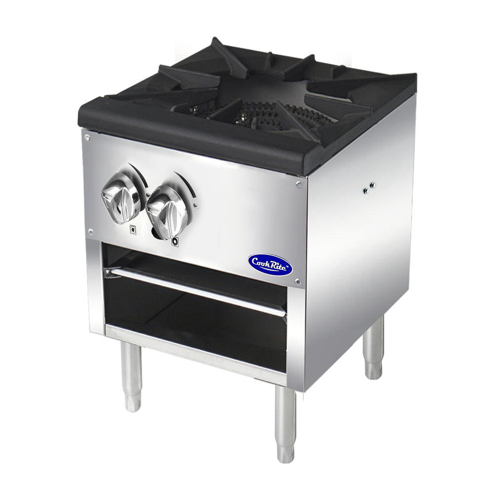 Atosa CookRite 1 Burner Stock Pot Range Natural Gas 80,000 BTU