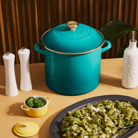 Le Creuset 11.4 Litre Stockpot, Bleu Riviera