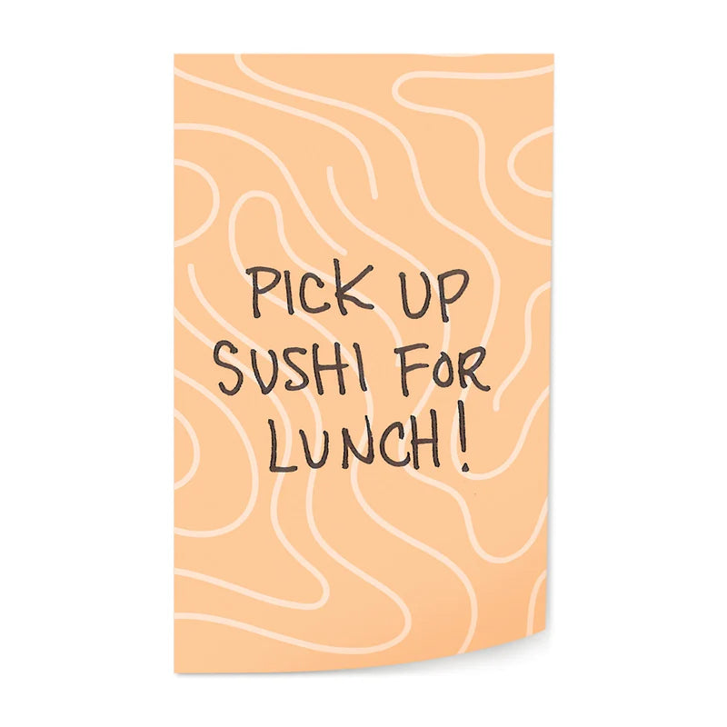 Fred Roll O' Notes Sushi Sticky Notes