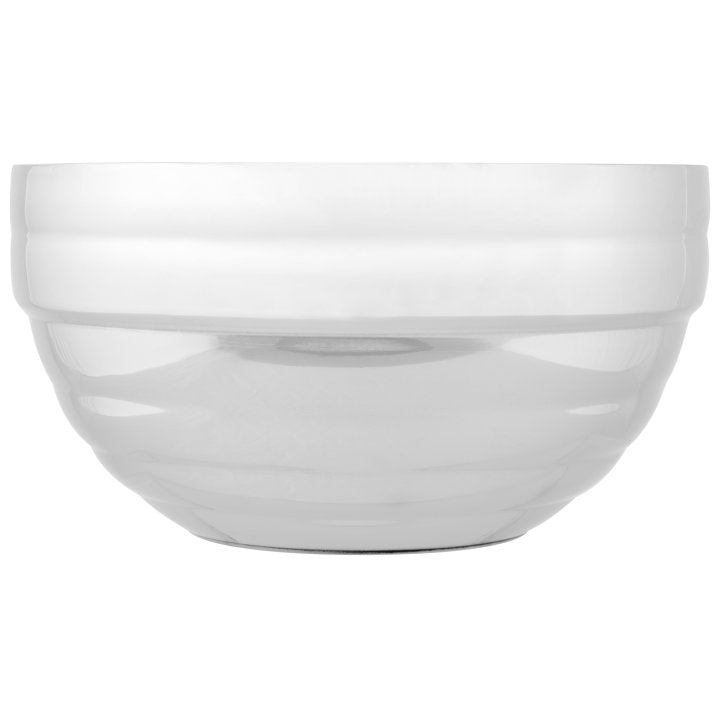 Vollrath 6.9 Qt Double Wall Round Beehive Serving Bowl, Stainless Steel