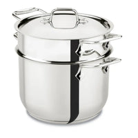 All-Clad Pasta Pot with Perforated Insert and lid, 6 quart