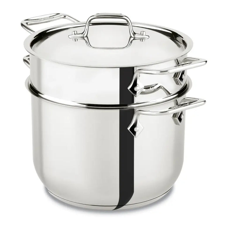 All-Clad Pasta Pot with Perforated Insert and lid, 6 quart