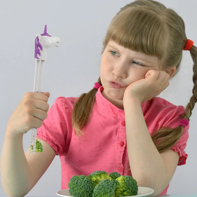 Fred Munchtime Unicorn Chomping Chopsticks