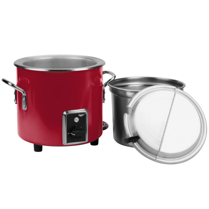 Vollrath Retro 11 Qt Soup Warmer, Red - 7217255