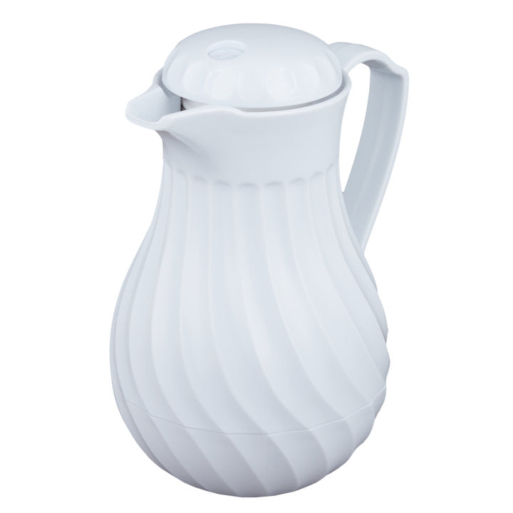 Vollrath SwirlServe 42 Oz Insulated Hot & Cold Beverage Server, White