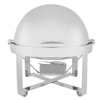 Vollrath Avenger 6 Qt Round Chafing Dish with Roll Top Lid