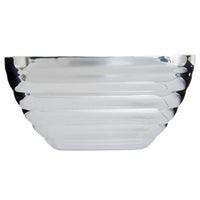 Vollrath 5.2 Qt Double Wall Square Beehive Serving Bowl, Stainless Steel