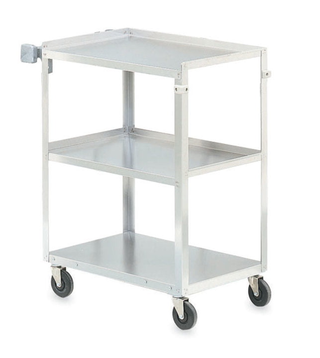Vollrath Three Tier Utility Cart, Stainless Steel - 27.5" x 15.5" x 33"